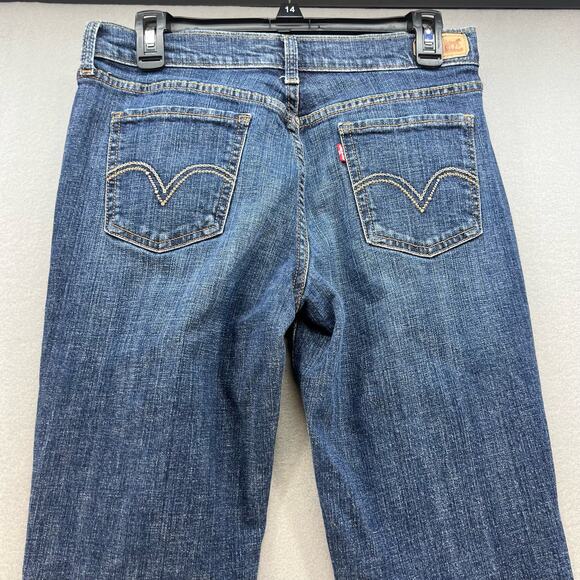 Levi's 515 Jeans Women's Size 8 Blue Boot Cut Medium Wash Preppy Western - Picture 3 of 12